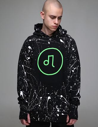 Bluza unisex neonowe logo Pilawski
