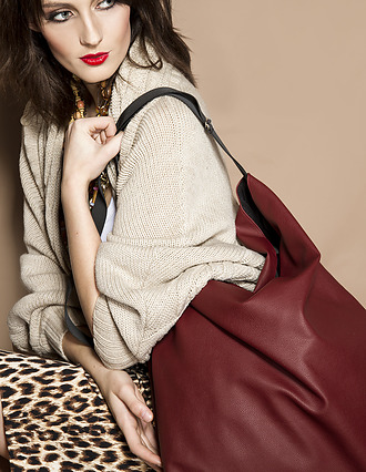 Dwustronna Torba TWIN Envy Bordo